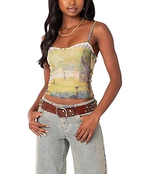 Edikted Picture Perfect Lace Bra Top