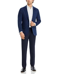 New York Plaid Jersey Regular Fit Sport Coat