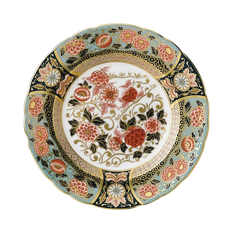 Royal Crown Derby Imari Accent Plate Riverside Park