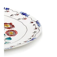 Marni Anemone Milk Large Serving Platter