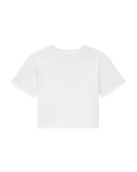 DL1961 Girls' Short Sleeve Pocket Tee - Big Kid