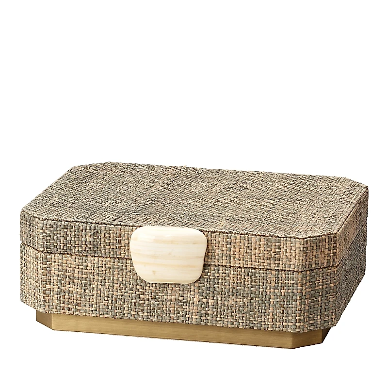 Jamie Young Eden Raffia Decorative Box