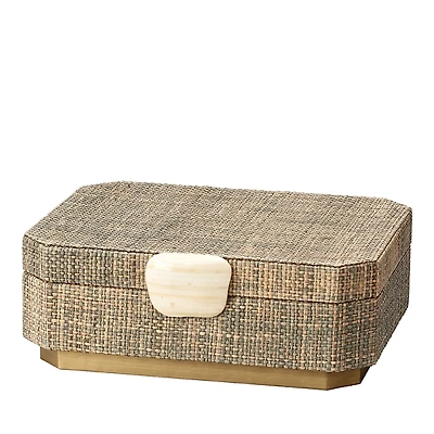 Jamie Young Eden Raffia Decorative Box