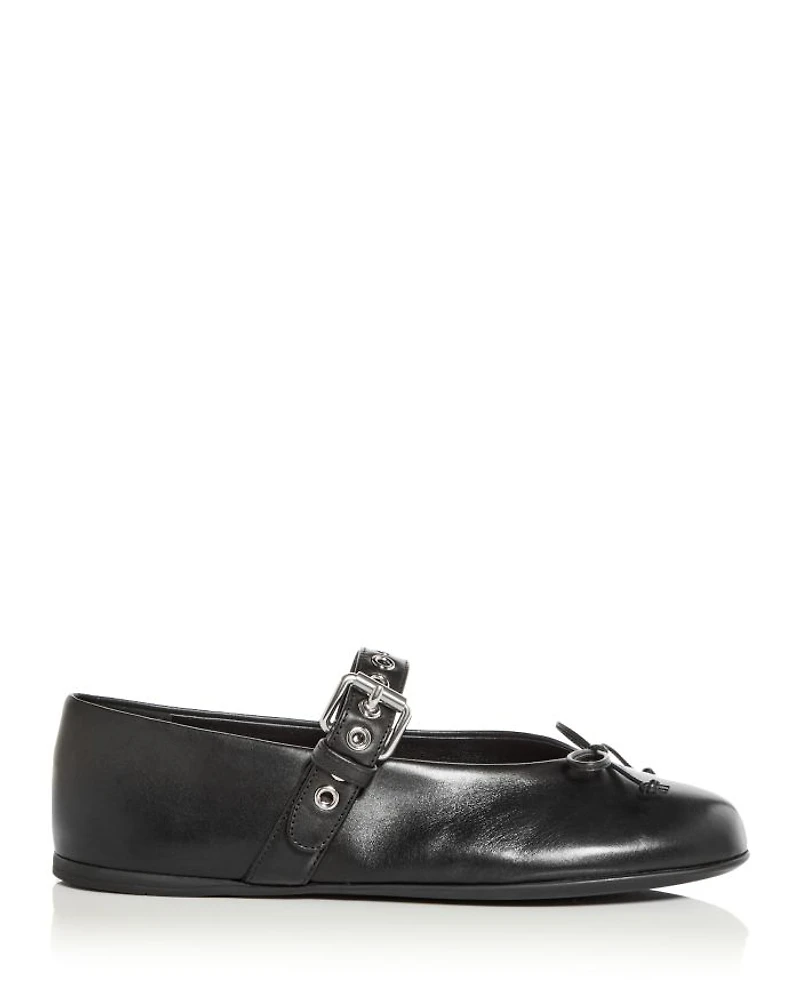 Women's Buckle Ballet Flats