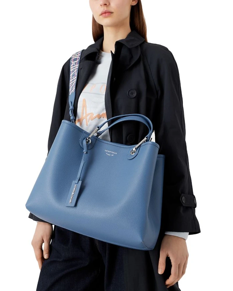 Medium MyEA Deer Print Shopper Bag