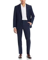 Jack Victor Napoli Sharkskin Regular Fit Suit