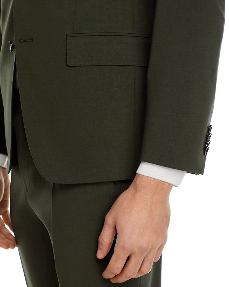 H-Huge Bi-Stretch Solid Slim Fit Suit