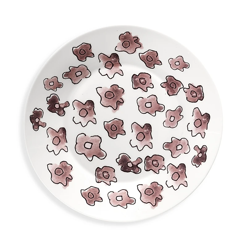 Serax Marni Dark Viola Large Low Serving Plate