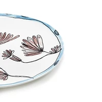 Marni Camelia Aubergine Serving Platter
