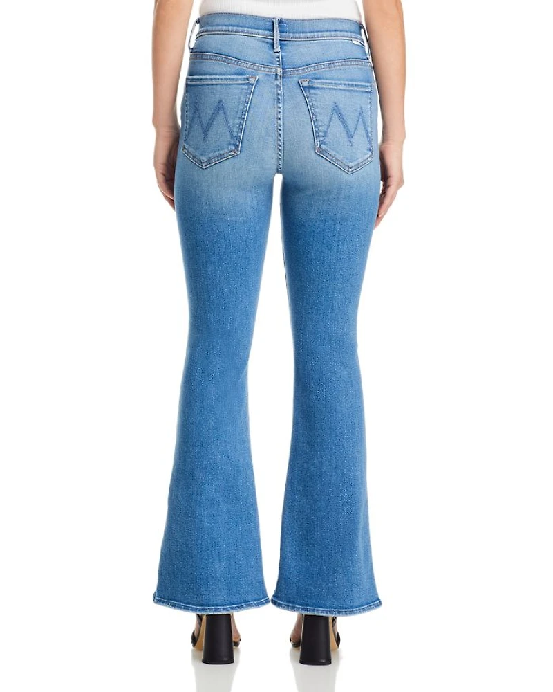 The Lil' Weekender Petites High Rise Flared Jeans Layover