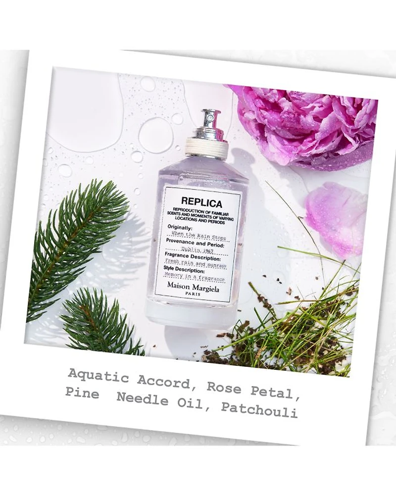 Replica When the Rain Stops Eau de Toilette 3.4 oz.