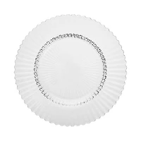 Archie Clear Dessert Plate, Set of 4