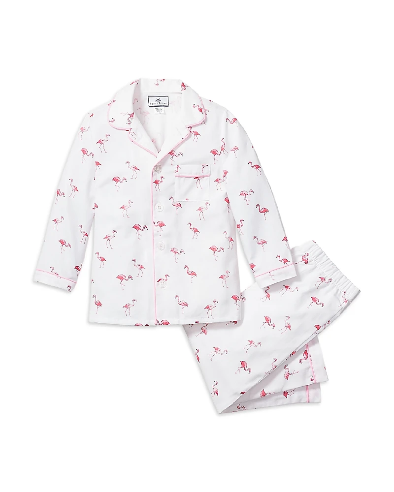 Petite Plume Girls' Flamingos Pajama Set - Baby, Little Kid, Big Kid