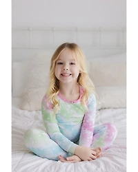 Girls' Long Sleeved Top & Pants Pajamas Set - Little Kid