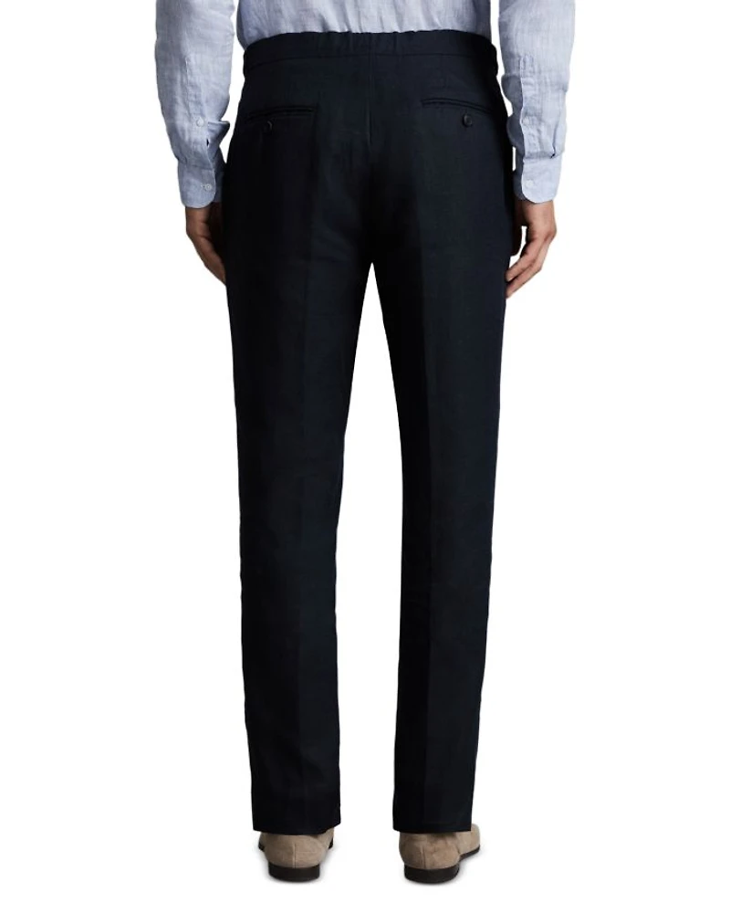 Kin Slim Fit Linen Mixer Trousers
