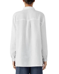 Linen Classic Collar Shirt