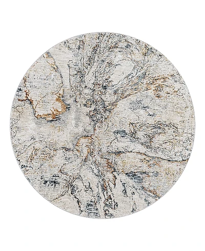 Livabliss Laila Laa-2316 Round Area Rug, 6'7 x 6'7