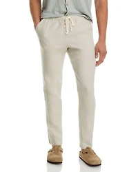 Bo Linen Regular Fit Drawstring Pants