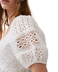 Alissa Cotton Babydoll Dress
