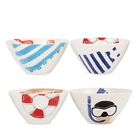 Riviera Assorted Cereal Bowls, Set of 4