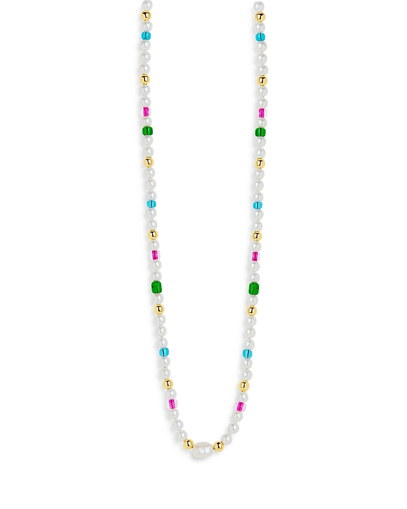 Sterling Forever Polly Choker Necklace, 16