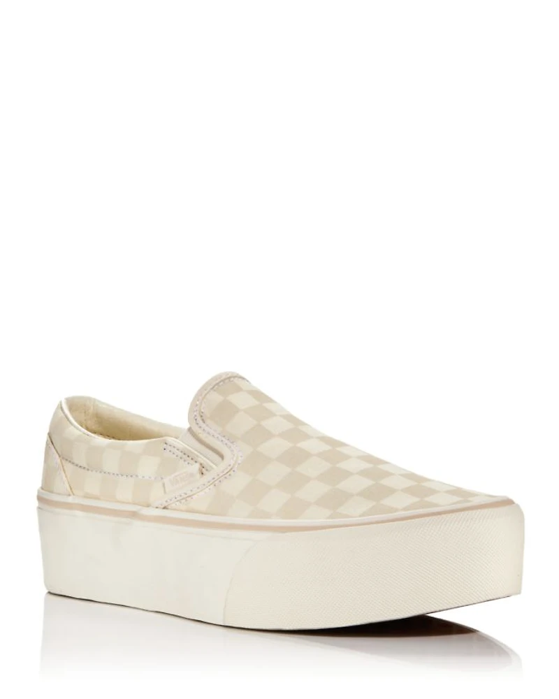 Women's Classic Slip On Platform Sneakers