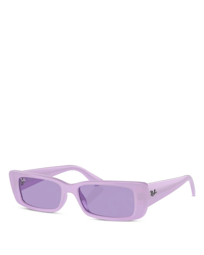 Teru Rectangular Sunglasses, 54mm