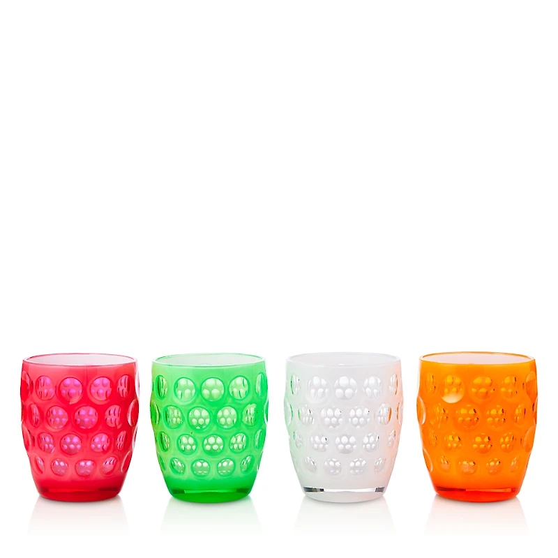 Mario Luca Giusti Lente Tumbler, Set of 4