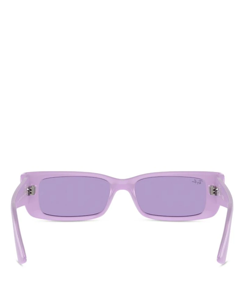 Teru Rectangular Sunglasses, 54mm