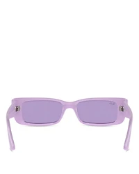 Teru Rectangular Sunglasses, 54mm