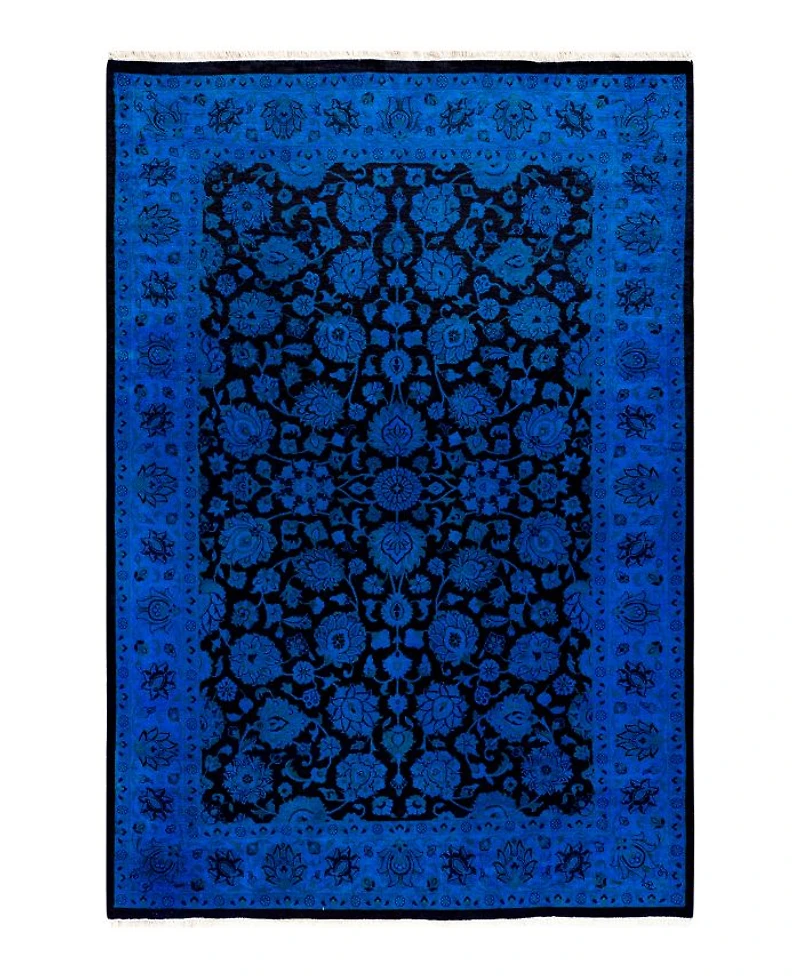 Bloomingdale's Fine Vibrance M1306 Area Rug, 4'2" x 6'