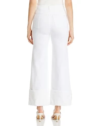 Benji Cropped Wide Leg Denim Pants