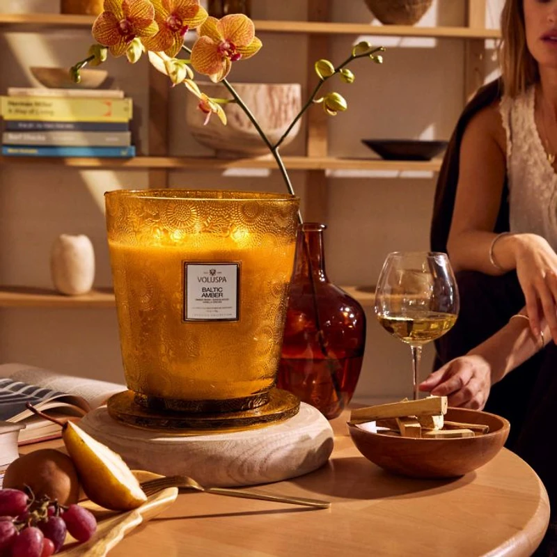 Japonica Baltic Amber Candle Collection