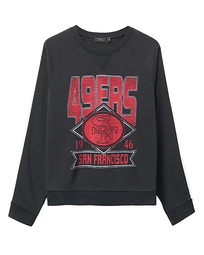 Junk Food Clothing Women's Nfl San Francisco 49ers Overtime Crew