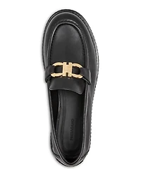 Women's Maryan Gancini Lug Sole Loafers