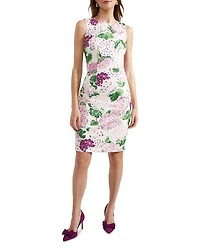 Fiona Floral Print Sleeveless Sheath Dress