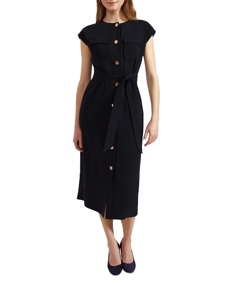 Tania Tie Waist Shirtdress