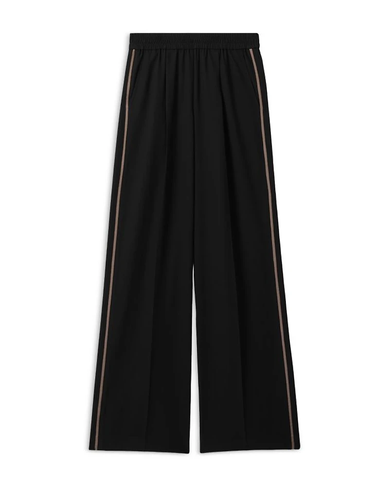 Side Stripe Wide Leg Pants