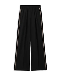 Side Stripe Wide Leg Pants