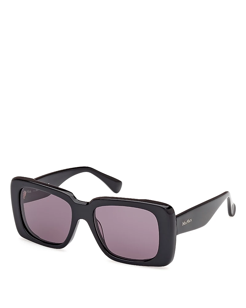 Max Mara Grimpse3 Rectangular Sunglasses, 53mm