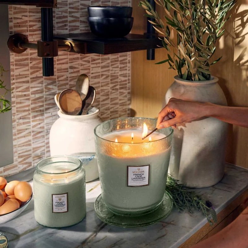 French Cade & Lavender Candle Collection