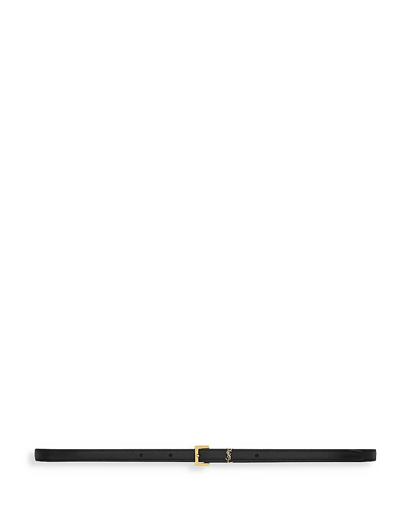Saint Laurent Cassandre Extra Thin Belt