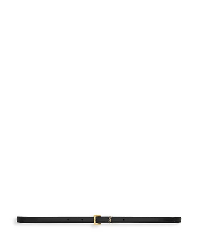Saint Laurent Cassandre Extra Thin Belt