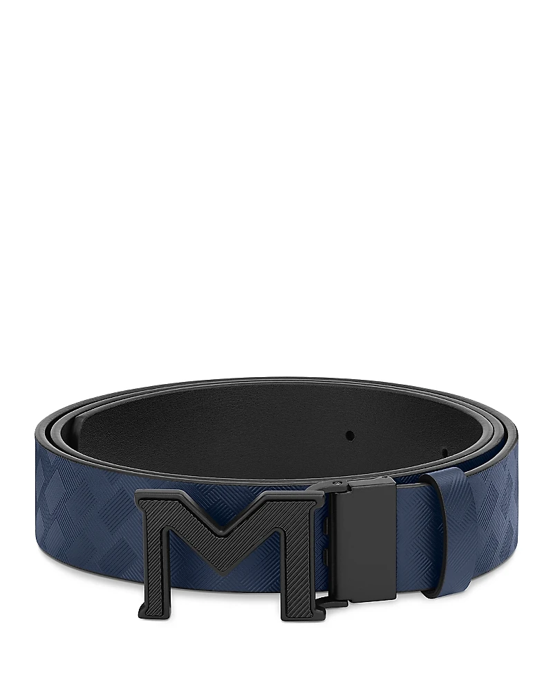 Montblanc Men's Extreme 3.0 Reversible Leather M Buckle Belt