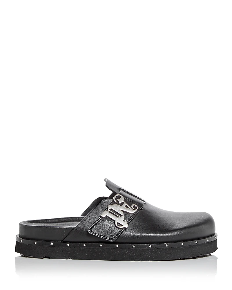 Palm Angels Men's Studded Clog Mules
