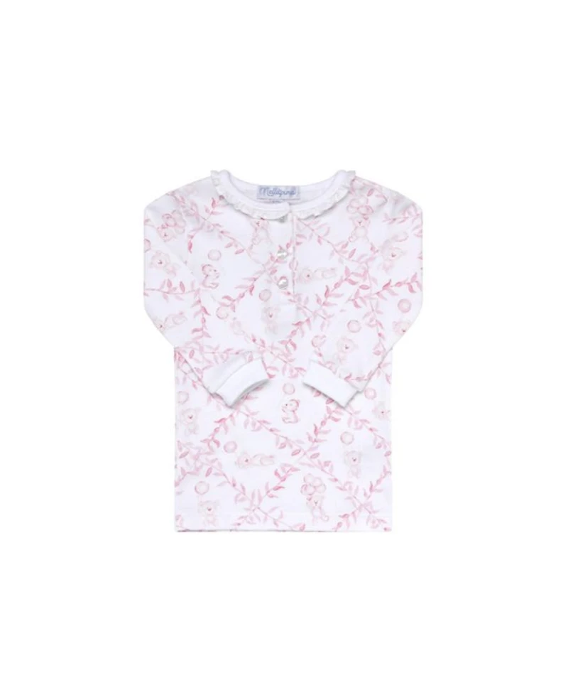 Girls' Pink Bears Trellace Pajamas