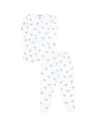 Nellapima Girls' Pink Heart Print Pajama