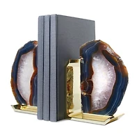 Fim Agate Bookends