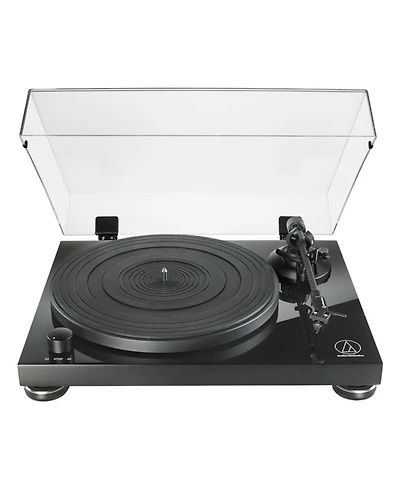 AT-LPW50PB Fully Manual Belt-Drive Turntable (Piano Black)