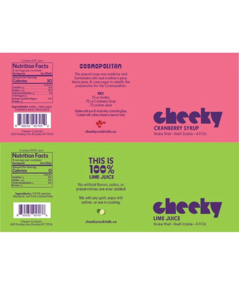 Cosmopolitan Set - 4oz